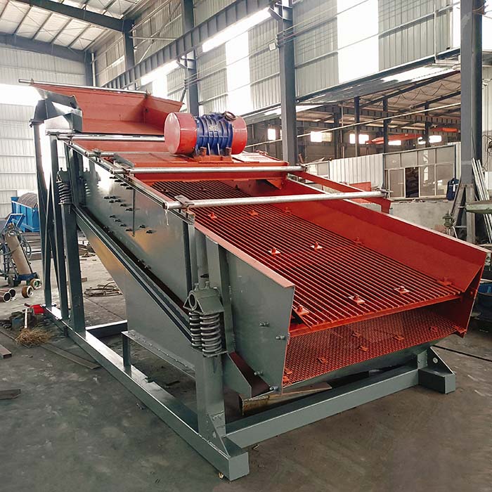 淘金振动筛厂家实拍2 淘金振动筛|选砂金振动筛|砂金矿振动筛